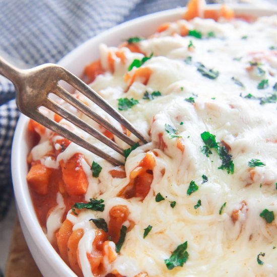 Instant Pot Chicken Parmesan Pasta