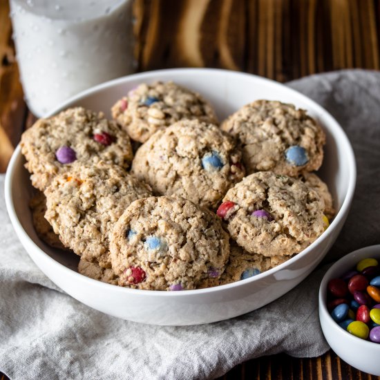 Gluten Free Monster Cookies