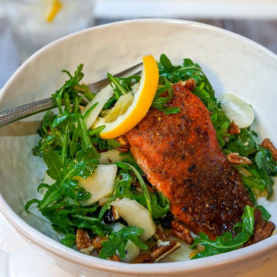 Spice Rubbed Roasted Salmon