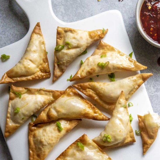 Air Fryer Crab Rangoon