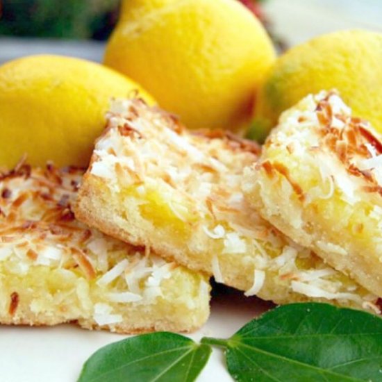 Lemon Coconut Bars