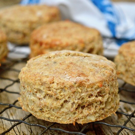 Greek Yoghurt Cheese Scones