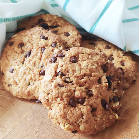 Dark Choco Sultanas & Oat Cookies