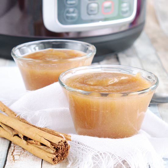 Instant Pot Applesauce Sugar Free