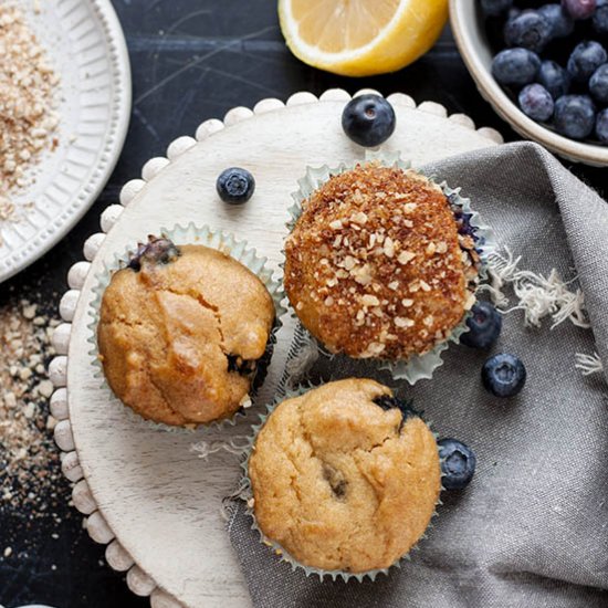 Paleo Blueberry Muffins