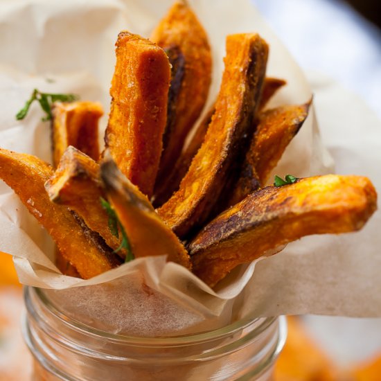 BBQ Sweet Potato Fries