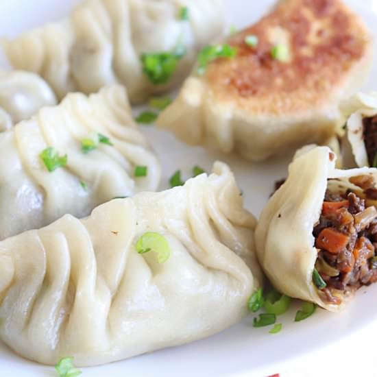 Mushroom Potstickers