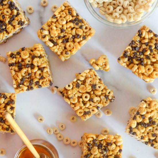 No Bake Homemade Cereal Bars