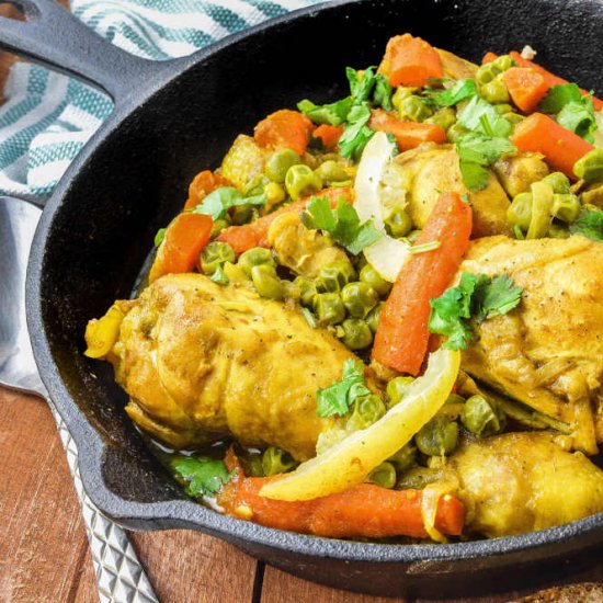 Chicken Tagine, Moroccan Recipe