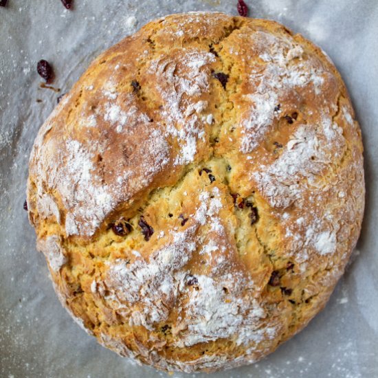 Irish Soda Bread {No Yeast Needed}