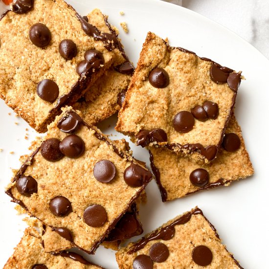 Tahini Chip Bars