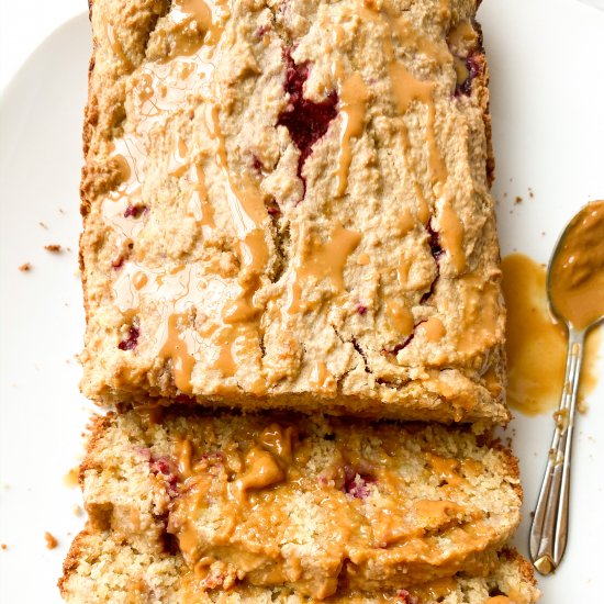 PB&J Banana Bread