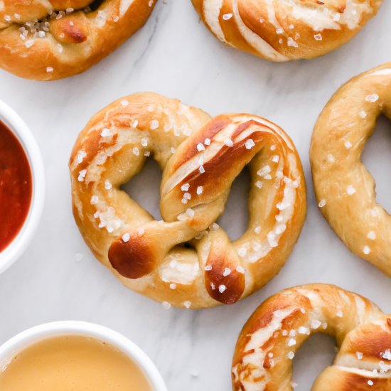 Easy Homemade Pretzels