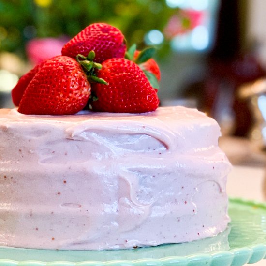 Fresh Strawberry Cake