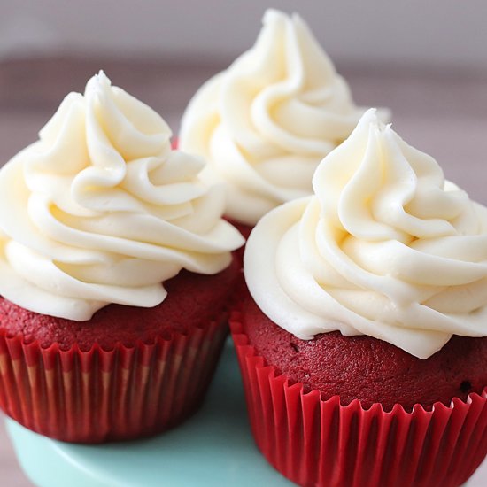 The Best Red Velvet Cupcakes