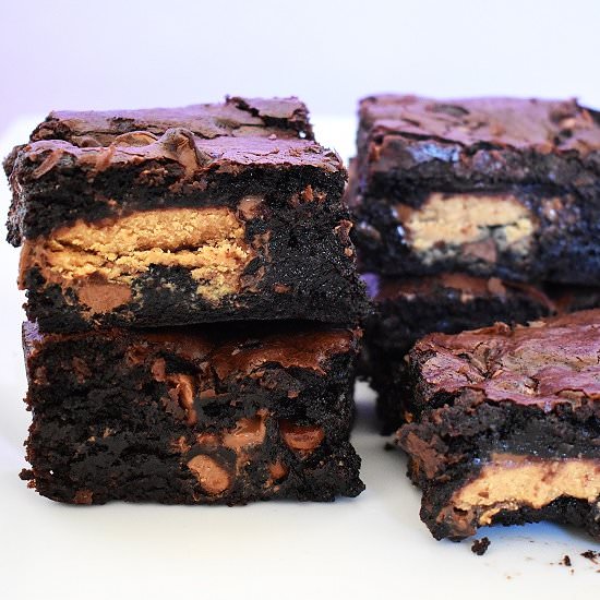 Peanut Butter Cup Brownies