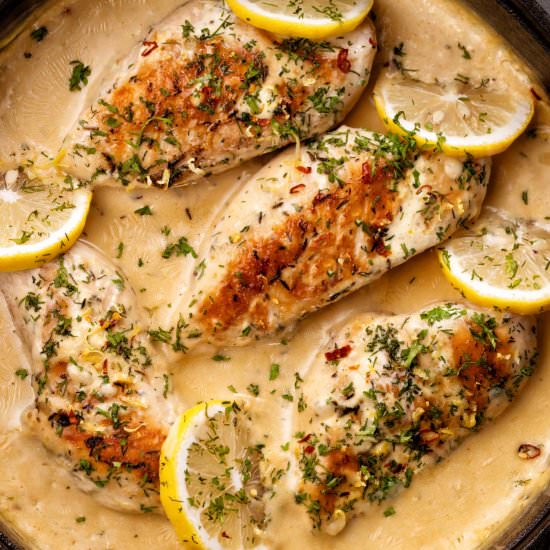 Healthy Lemon Chicken Recipe