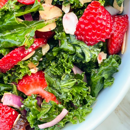 Strawberry Kale Salad