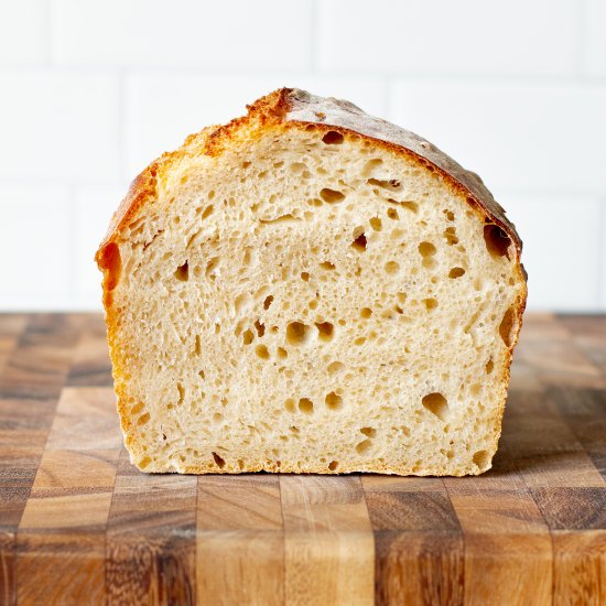 Sourdough Sandwich Bread Loaf