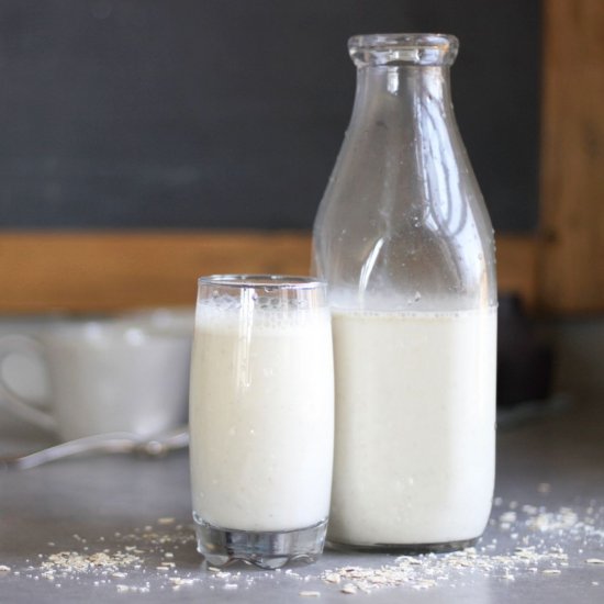 Quick Oat Milk Recipe