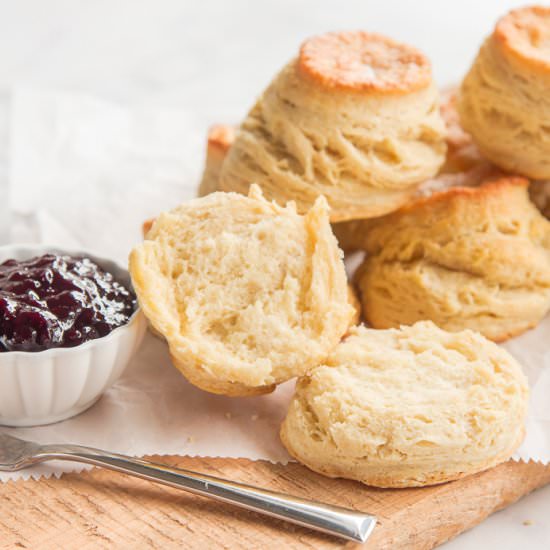 Flakiest Buttermilk Biscuits