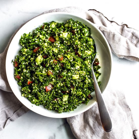 easy refreshing tabbouleh