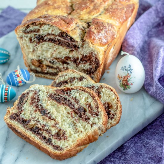 Cozonac Romanian Easter Bread