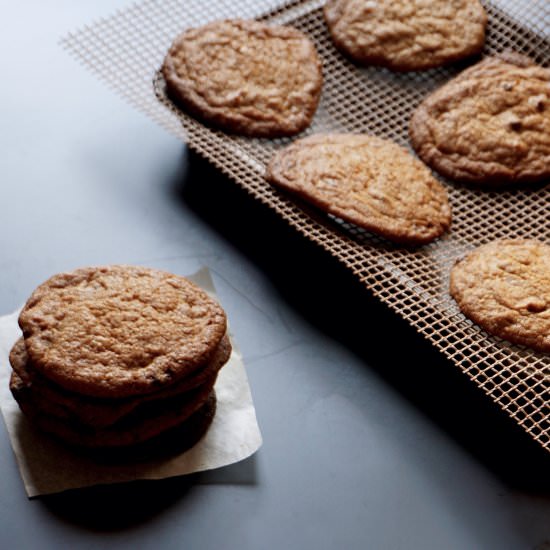 Soft Brown Sugar Choc Chip Cooies