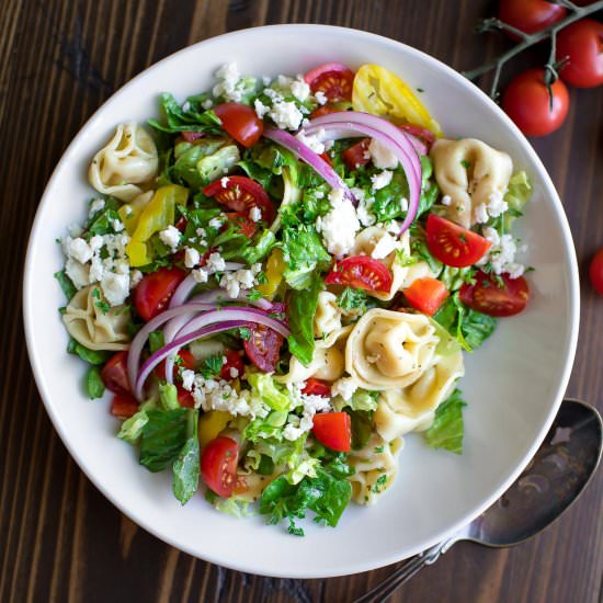 Greek Tortellini Salad