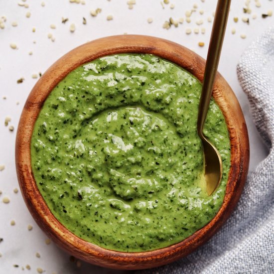 Leafy Green Vegan Pesto