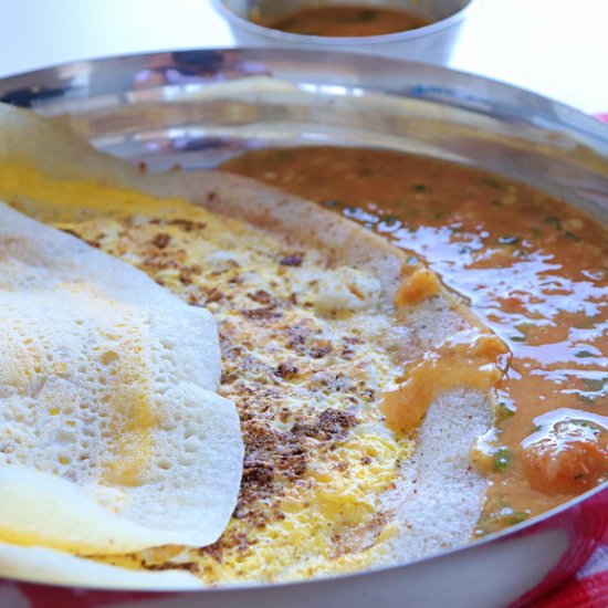 Egg Dosa