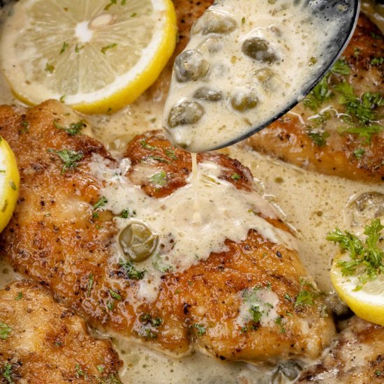 Healthy Chicken Piccata Recipe