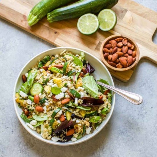 Quinoa Salad with Greens