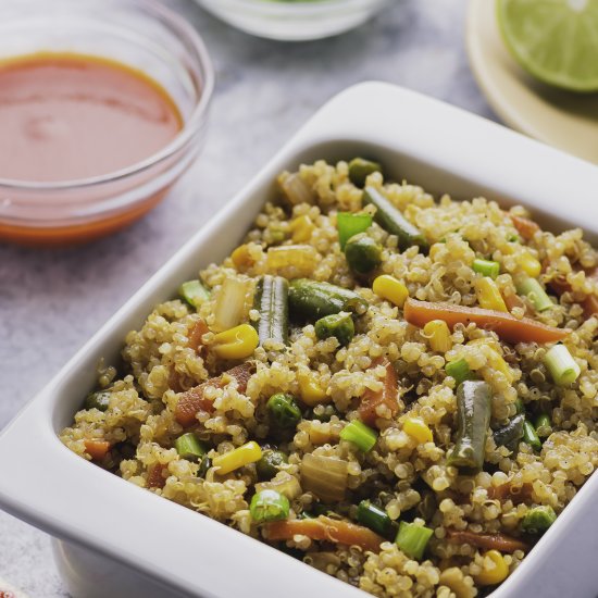 Healthy Quinoa Fried Rice Recipe