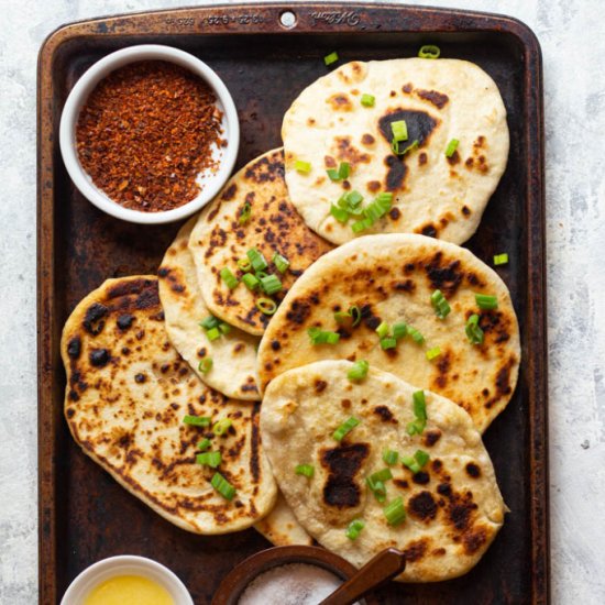 Easy No Yeast Naan Recipe