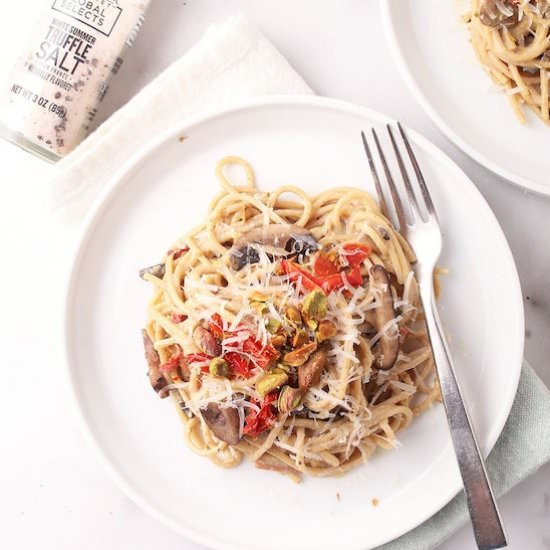 Wild Mushroom Truffle Pasta