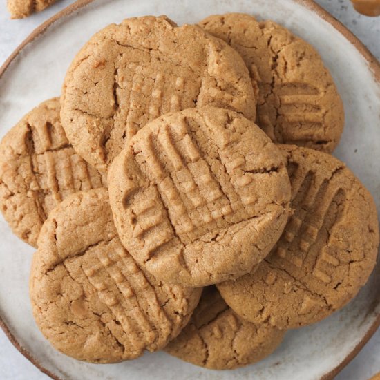 Gluten Free Peanut Butter Cookies