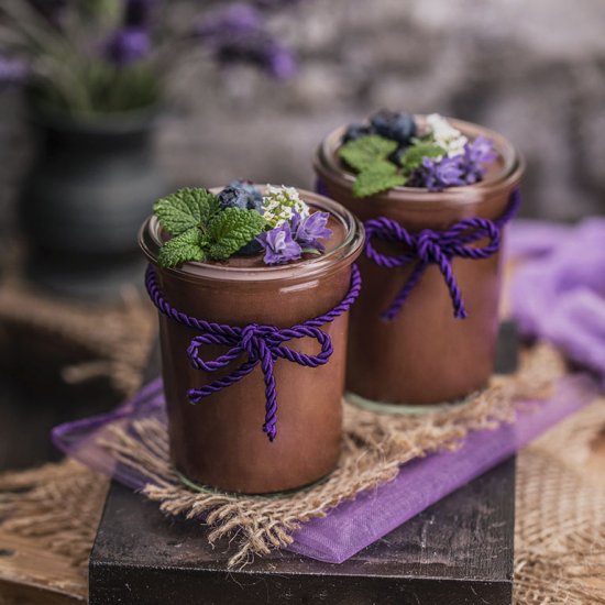 Chickpea Chocolate Pudding