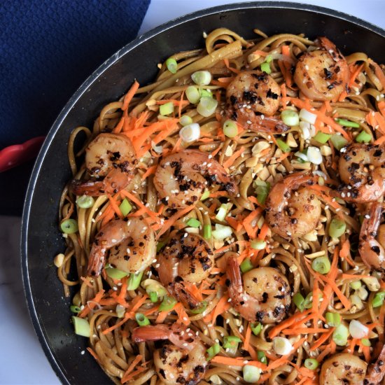 Spicy Thai Shrimp Noodles