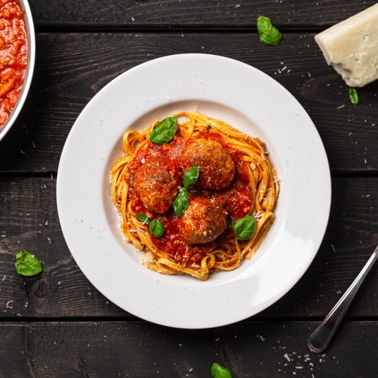 Meatball Spaghetti Sauce Recipe