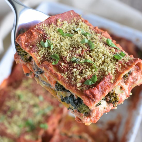 Gluten-Free, Vegan Lasagna