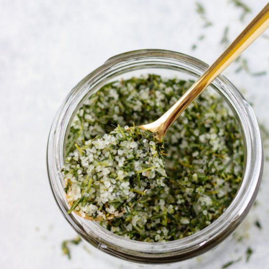 DIY Garden Herb Salt