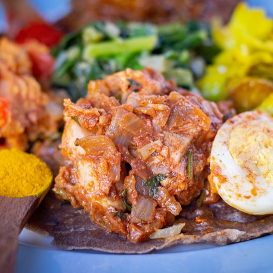 Doro Wot (Ethiopian Chicken Stew)