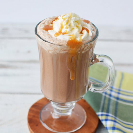 Salted Caramel Mocha Drink