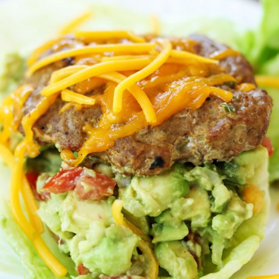 Juicy Southwest Turkey Burgers