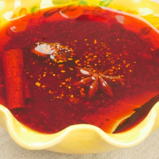 Homemade Sichuan Chili Oil