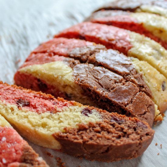 Neopolitan Biscotti