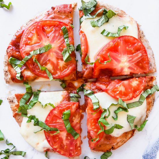 Margherita Flatbread Pizza