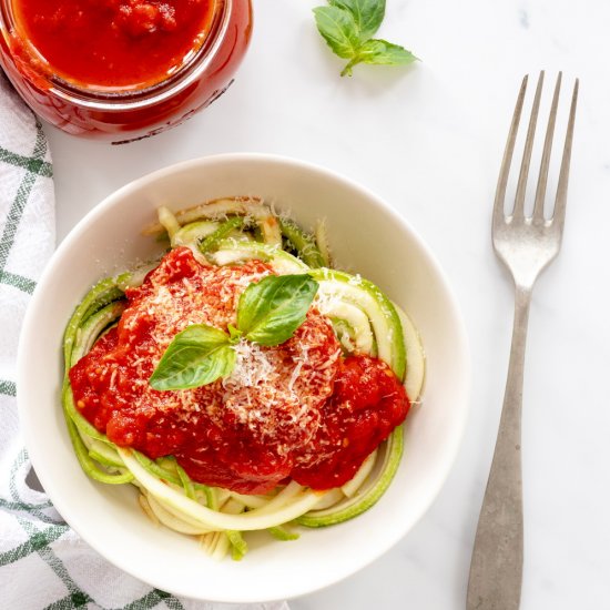 Keto Marinara Pasta Sauce