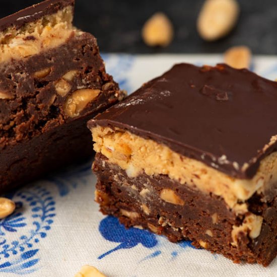 Peanut Butter Brownies